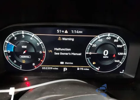 2023 Mitsubishi Outlander Ralliart S-Awc/Se 2.5 S-Awc/Se Black Edition S-Awc/Se Special Editiont S-Awc z USA, uszkodzony, nr VIN JA4J4UA83PZ049438